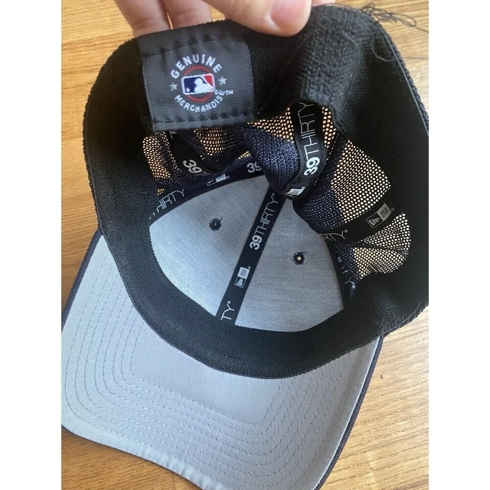 New Era Navy/Red Atlanta Braves 2023 On-Field Low Pro Batting Practice Hat Youth